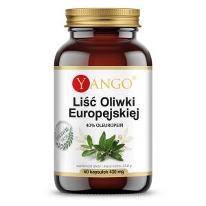YANGO Evropski oljčni list – 40% oleuropein (60 kapsul) – Viking Supplements