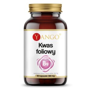 YANGO Folna kislina – vitamin B9 (90 kapsul) – Viking Supplements