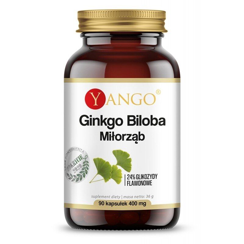 YANGO Ginkgo biloba (90 kapsul) - Viking Supplements