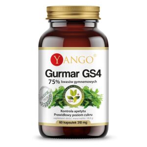 YANGO Gurmar GS4 – 75% gimnemska kislina (60 kapsul) – Viking Supplements