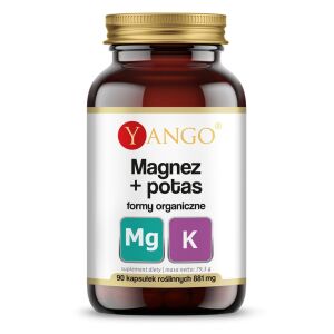 YANGO Magnezij + Kalij (90 kapsul) - Viking Supplements