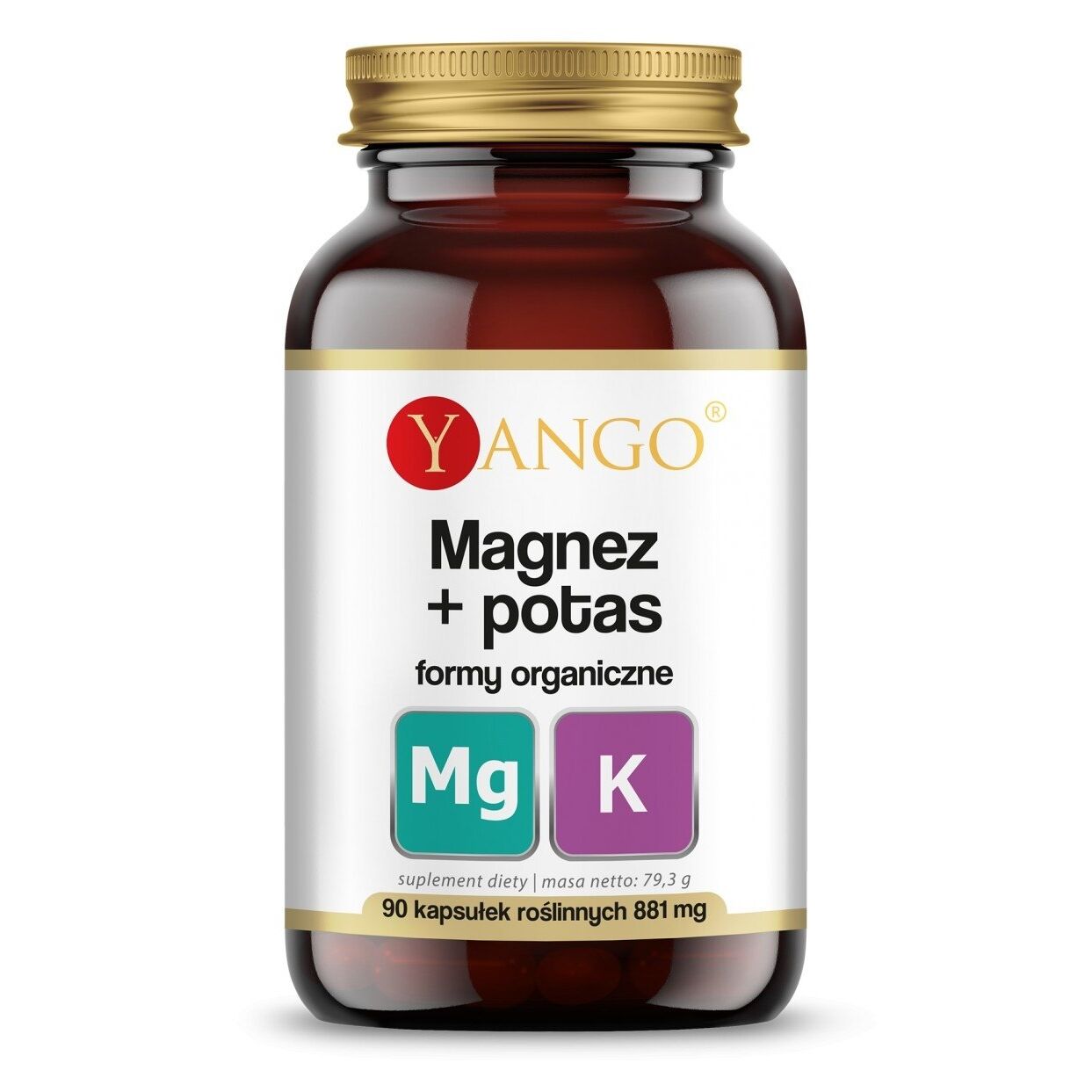 YANGO Magnezij + Kalij (90 kapsul) - Viking Supplements