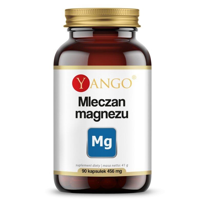 YANGO Magnezijev laktat (90 kapsul) - Viking Supplements
