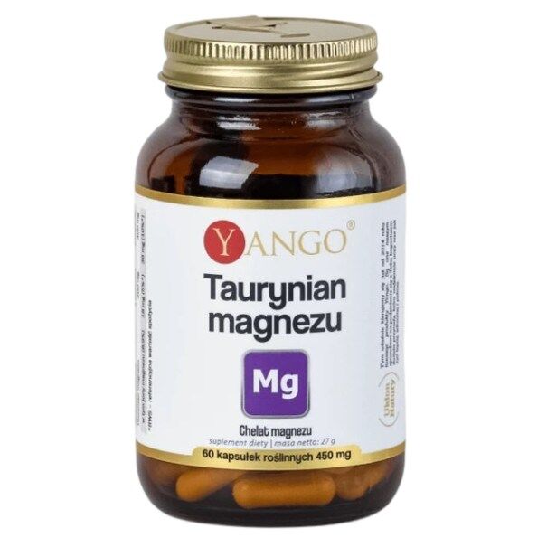 YANGO Magnezijev taurat (60 kapsul) - Viking Supplements