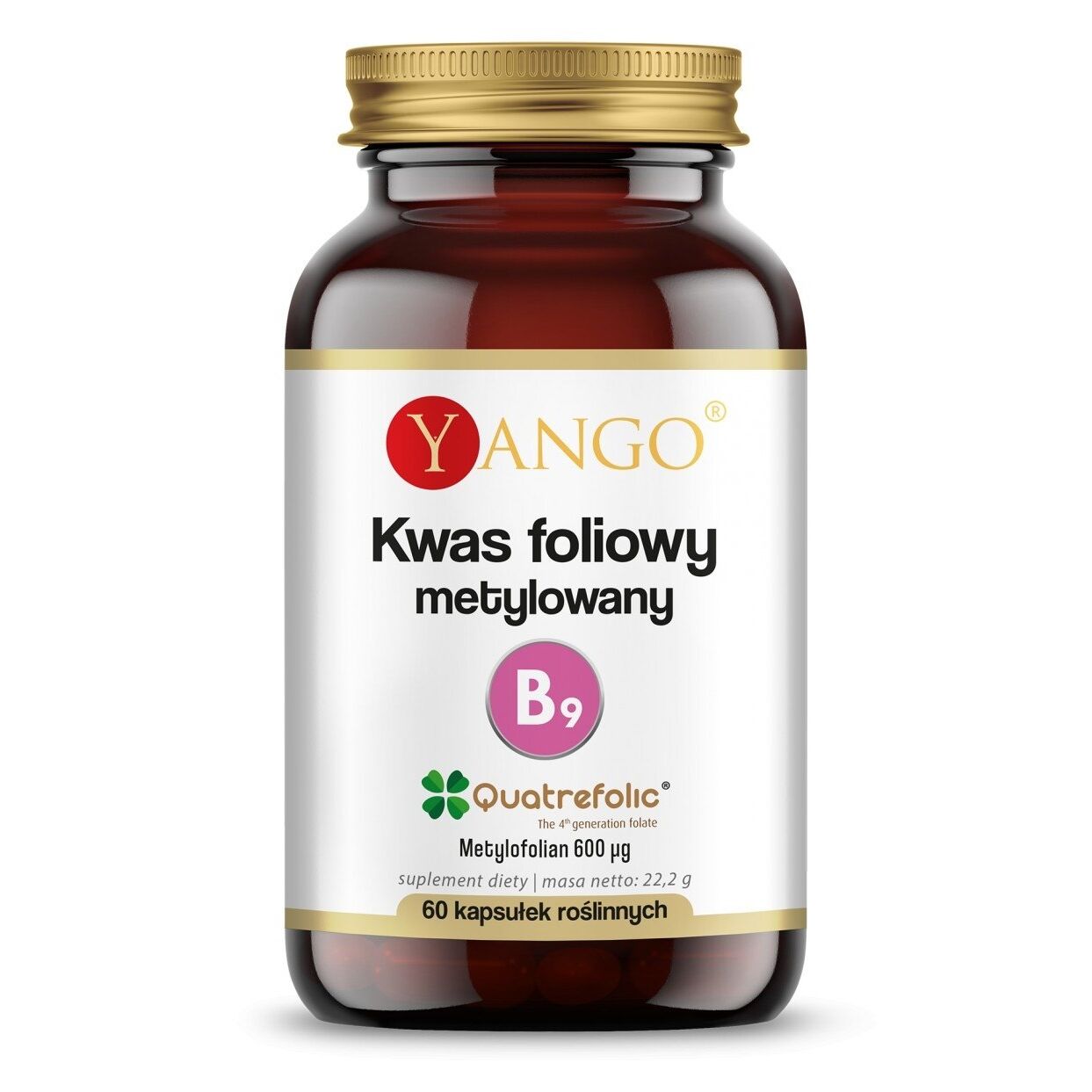 YANGO Metilirana folna kislina (60 kapsul) - Viking Supplements