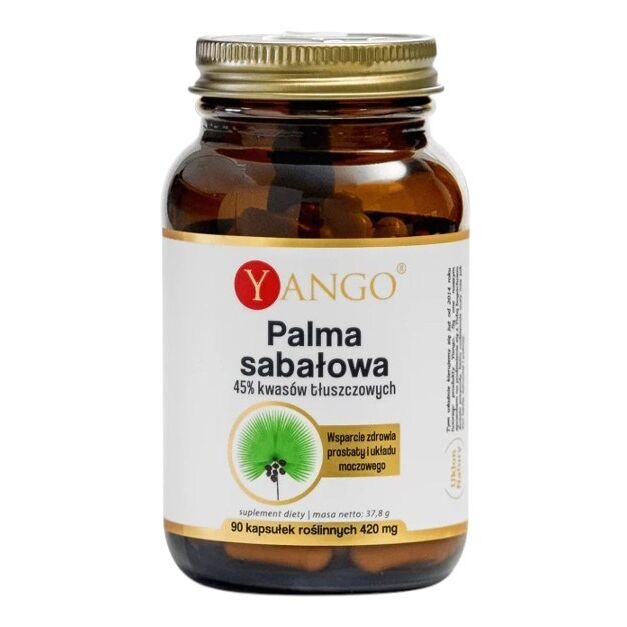 YANGO Saw palmetto 45% maščobne kisline (90 kapsul) – Viking Supplements