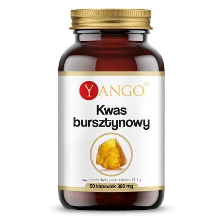 YANGO Jantarna kislina (90 kapsul) - Viking Supplements