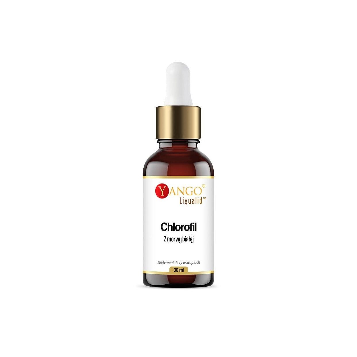 YANGO White Mulberry Chlorophyll in drops (30 ml / 1 fl. oz.) - Viking Supplements