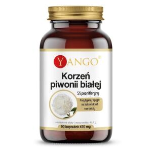 YANGO Koren bele potonike – 5% paeniflorin (90 kapsul) – Viking Supplements