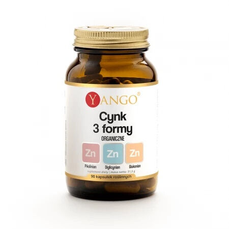 YANGO Cink v 3 oblikah (90 kapsul) - Viking Supplements