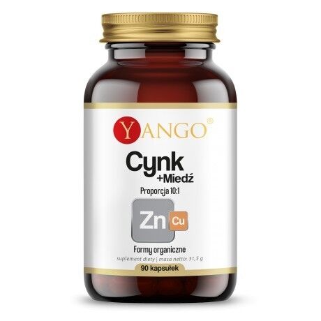 YANGO Cink + baker (90 kapsul) - Viking Supplements
